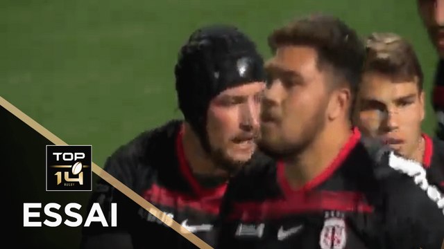 TOP 14 - Essai de François CROS (ST) - Toulouse - Toulon - J3 - Saison 2020/2021