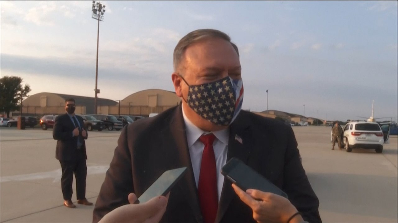 Pompeo says Trump’s ‘spirits were great’ after testing positive for coronavirus