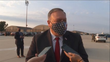 Pompeo says Trump’s ‘spirits were great’ after testing positive for coronavirus