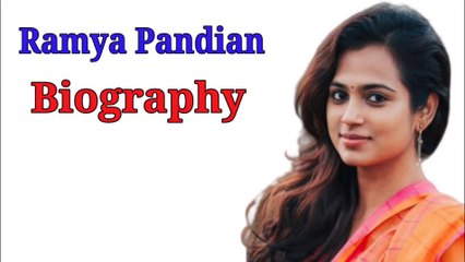 Ramya Pandian Wiki, Affairs, Family, Net Income, Biography
