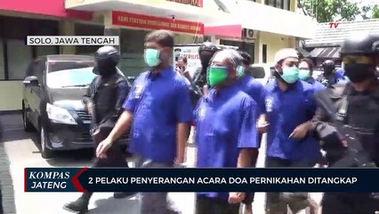 2 Pelaku Penyerangan Acara Doa Pernikahan di Solo Ditangkap