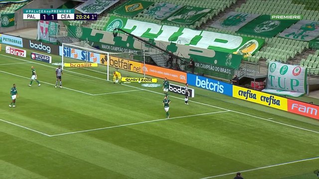 Palmeiras x Ceará (Campeonato Brasileiro 2020 13ª rodada) 1º tempo