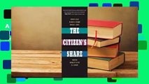 About For Books  The Citizen's Share: Putting Ownership Back into Democracy  Review