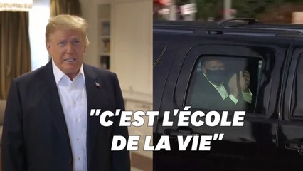 Trump, qui a "beaucoup appris sur le covid", rend une visite surprise à ses partisans devant l'hôpital