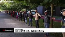 Γερμανία: Διαδηλώσεις κατά της χρήσης μάσκας
