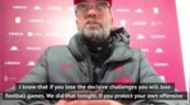 I saw times Villa wanted it more - Klopp on 7-2 defeat