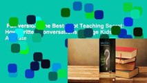 Full version  The Best-Kept Teaching Secret: How Written Conversations Engage Kids, Activate