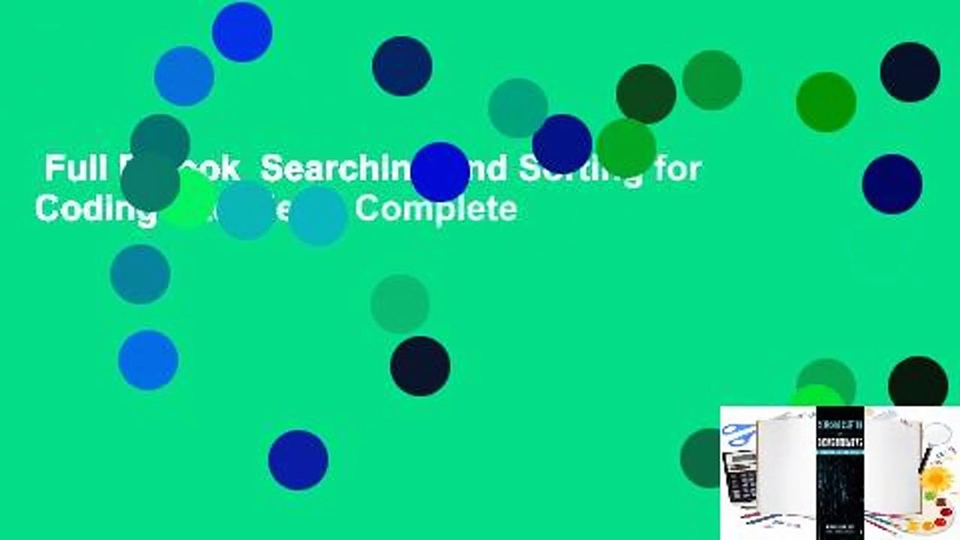 Full E-book  Searching and Sorting for Coding Interviews Complete