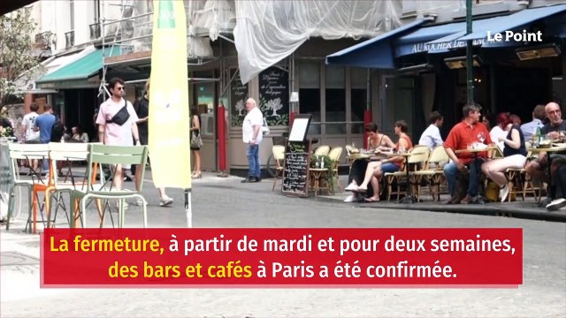 Coronavirus : les bars fermés pour deux semaines à Paris, pas les restaurants