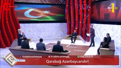 Azerbaycan kanalında sevinç gözyaşları