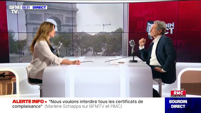 Marlène Schiappa sur Le Génie Lesbien d'Alice Coffin: Je ne valide pas le harcèlement sur les réseaux sociaux (...) mais je n'ai pas du tout envie de me passer des hommes