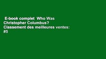 E-book complet  Who Was Christopher Columbus?  Classement des meilleures ventes: #5