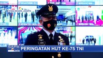 Upacara Peringatan HUT Ke-75 TNI yang Dipimpin Oleh Presiden Joko Widodo Secara Daring