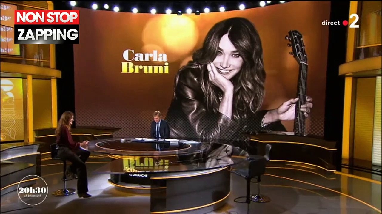 20h30 le Dimanche : Carla Bruni évoque sa chanson "Le Guépard" et son "fauve" Nicolas Sarkozy (Vidéo)
