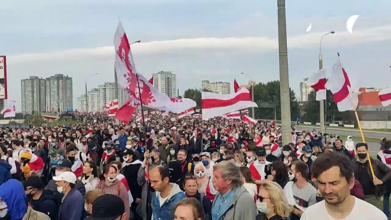 Neue Massenproteste in Belarus – zahlreiche Festnahmen