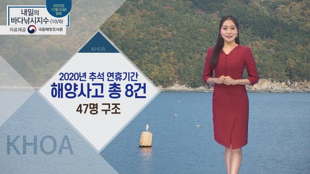 [내일의 바다낚시지수] 10월 6일 화요일, 낚시 성수기 안전장구 착용 필수 / YTN