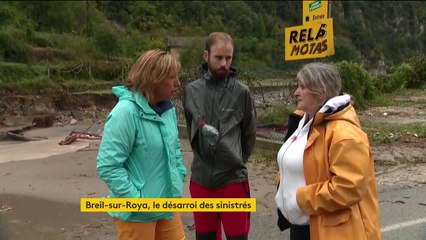 Alpes-Maritimes : le désarroi des sinistrés à Breil-sur-Roya