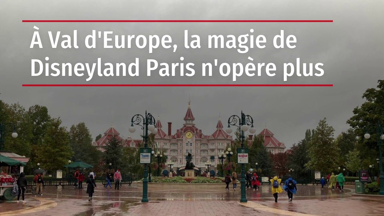 À Val d'Europe, la magie de Disneyland Paris n'opère plus