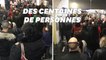 En pleine alerte maximale scènes d'attroupement ubuesques dans le métro parisien