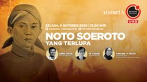 Noto Soeroto yang Terlupa - Dialog Sejarah | HISTORIA.ID