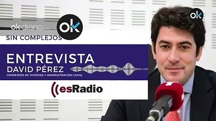 David Pérez: "Cuanto más atacan a Ayuso, más nos unen a nosotros como gobierno"