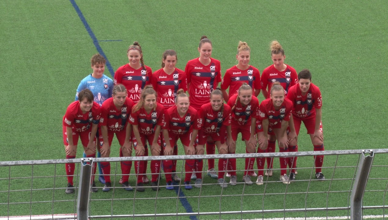 Féminines R1 (J2) : Les buts (M.Delafosse, E.Giffaut, Manon Dubos, CSC, R.Philippe et A.Leroty) du match SMCaen 6-0 Evreux FC