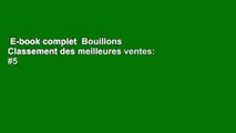 E-book complet  Bouillons  Classement des meilleures ventes: #5