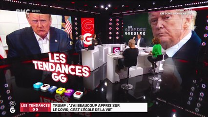 Les tendances GG: "J'ai beaucoup appris sur le Covid, c'est l'école de la vie", Trump - 05/10