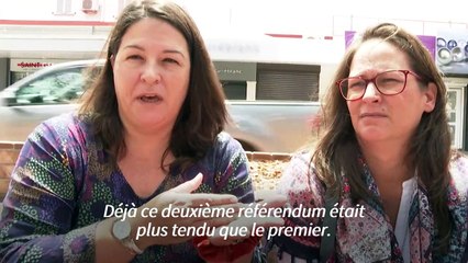 Réactions à Nouméa après la courte victoire du "non" au référendum sur l'indépendance