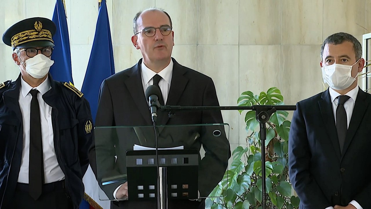 Visite du Premier ministre dans les Alpes Marit...
