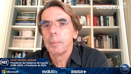José María Aznar, sobre la moción de censura de VOX: "Me parece absolutamente inoportuna"