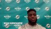 Dolphins rookie cornerback Noah Igininoghene has a rough game with the Seahawks
