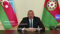 İlham Aliyev, Dağlık Karabağ'da ateşkes için Bakü'nün şartlarını açıkladı