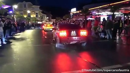 Crazy Action Burnouts  Antilag  Revs