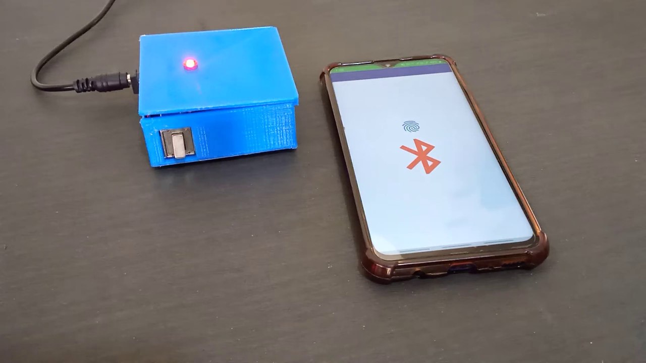 How to Make Fingerprint Door Lock System using Arduino and Smart Phone