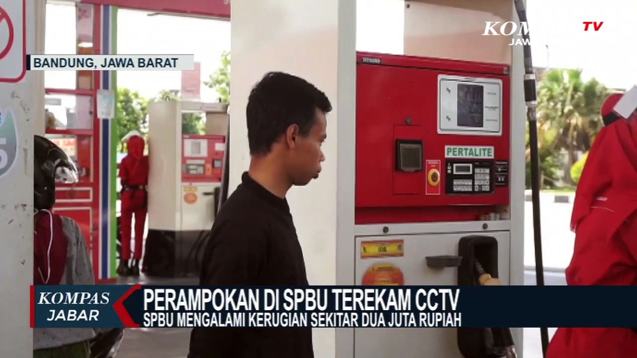 SPBU Dirampok Terekam CCTV