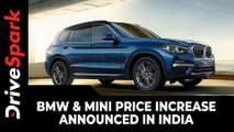 BMW & MINI Price Increase Announced In India | New Pricing & Other Details