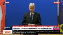 Coronavirus - Regardez la déclaration du préfet de police de Paris Didier Lallement sur les nouvelles mesures de restrictions à Paris et en petite couronne - VIDEO