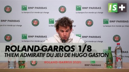 Thiem : "je n'avais pas vu ... quelqu'un avec un tel toucher de balles"