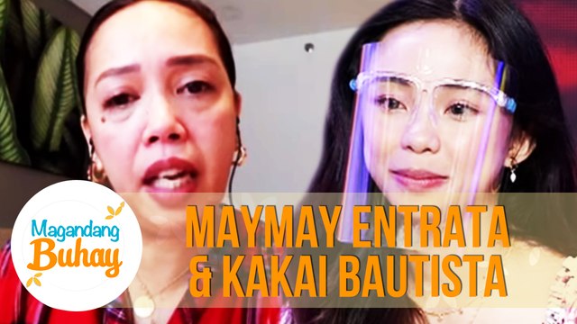 Kakai emotionally gives her messages to Maymay | Magandang Buhay