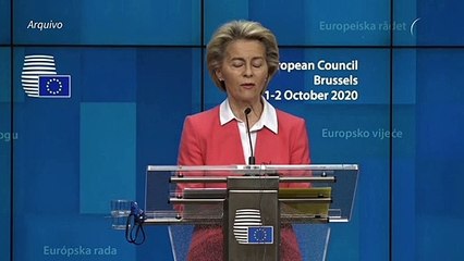 Von der Leyen em isolamento