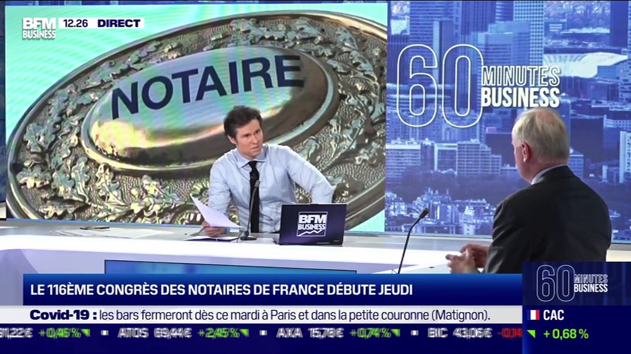 Jean-François Humbert (Notariat) : Le 116ème Congrès des notaires de France débute jeudi - 05/10