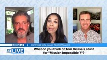 Tom Cruise Talks 'Mission- Impossible 7' Stunt