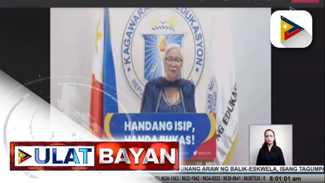 #UlatBayan | Higit 24-M estudyante sa mga pampublikong paaralan, balik-eskwela ngayong araw