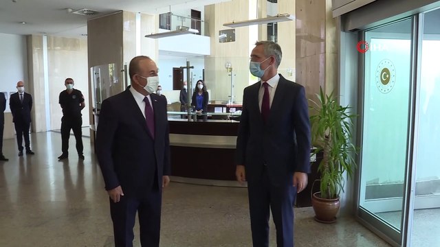 Dışişleri Bakanı Mevlüt Çavuşoğlu, NATO Genel Sekreteri Jens Stoltenberg ile görüştü