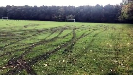Damage to junior football pitches at Washington AFC ground