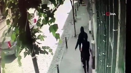 Şişli’de apartmanlara dadanan 3 kadın hırsız kamerada