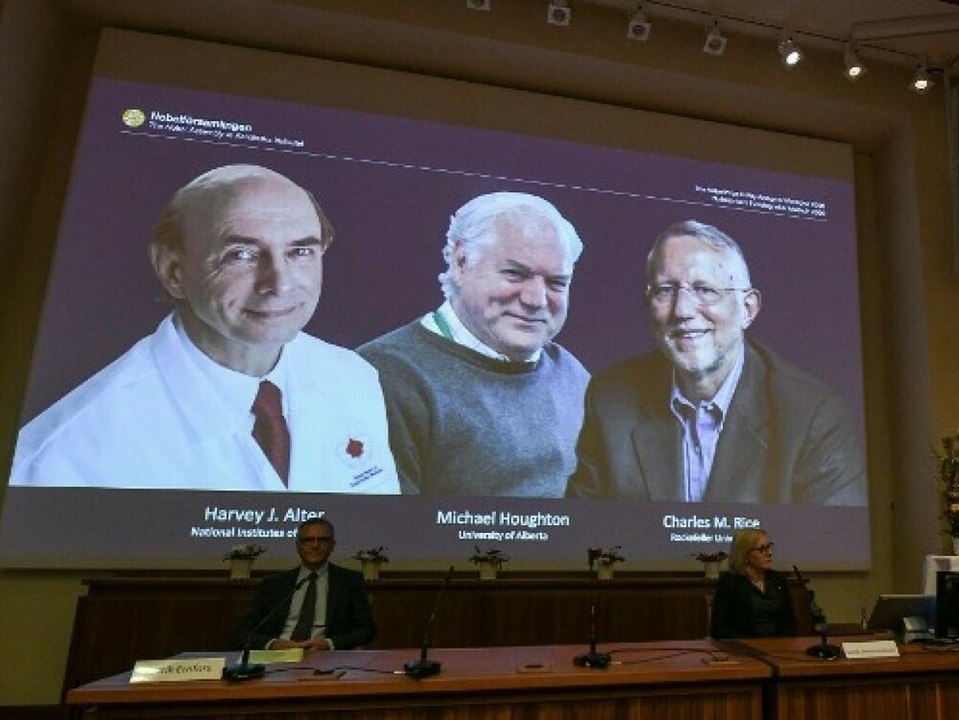 Nobelpreis für Medizin geht an Entdecker des Hepatitis-C-Virus