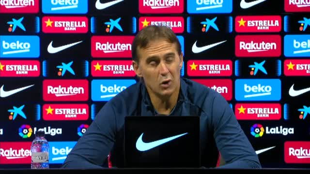 Lopetegui: Contentos por el punto, pero no satisfechos, porque pudimos conseguir los tres