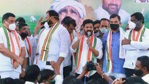 Telangana Congress Party Targeted KCR And Slams About TRS Resort Camps